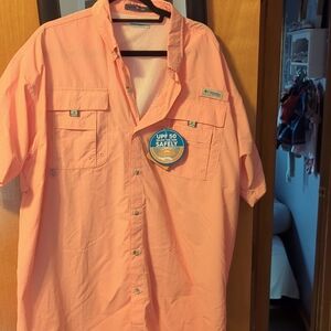 Columbia Bahama II Peach Size XL NWT